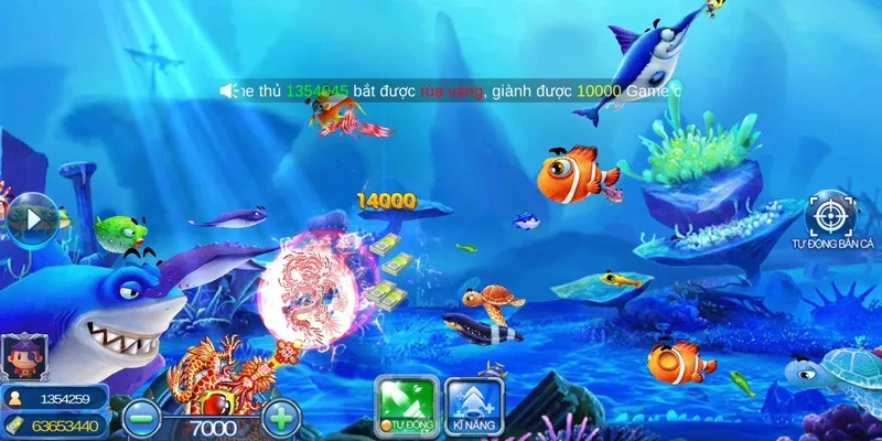 Gameplay đặc sắc của Bắn Cá Tí Hon